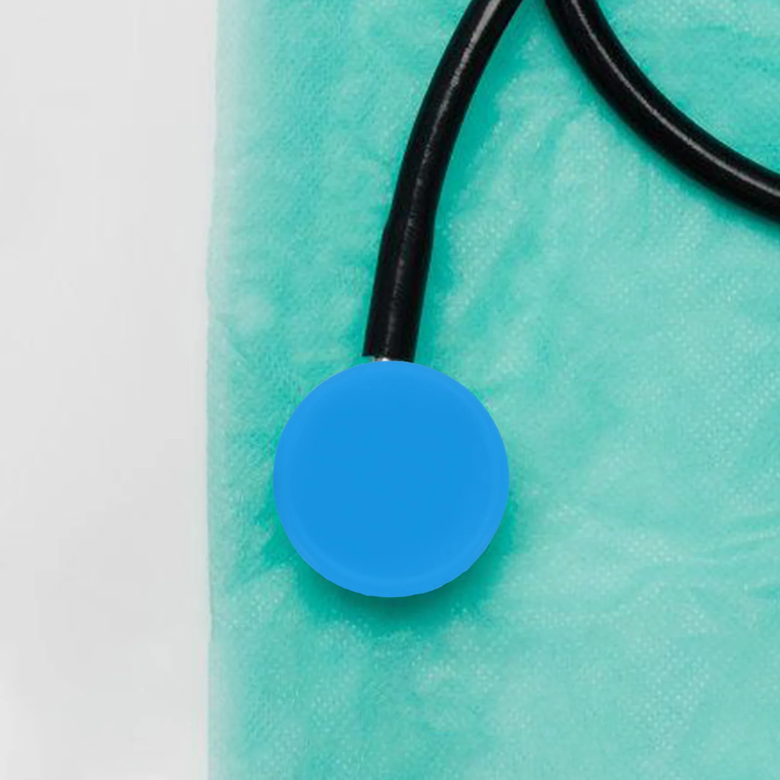 

12Pcs Stethoscope Protective Covers Silicone Sleeve Ear Use Stethoscope Bell Diaphragm Shield Accessories