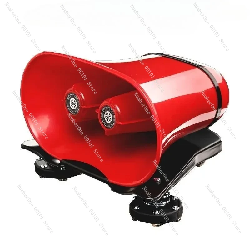 Car megaphone car roof advertising propaganda speaker stall hawking sound high-power recording shouting device speaker