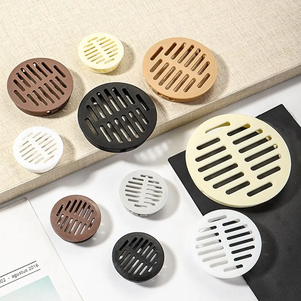 

4Pcs 35/50mm Round Cabinet Air Duct Vent Plastic Louver Mesh Hole Plug Decoration Cover Wardrobe Grille Ventilation Systems