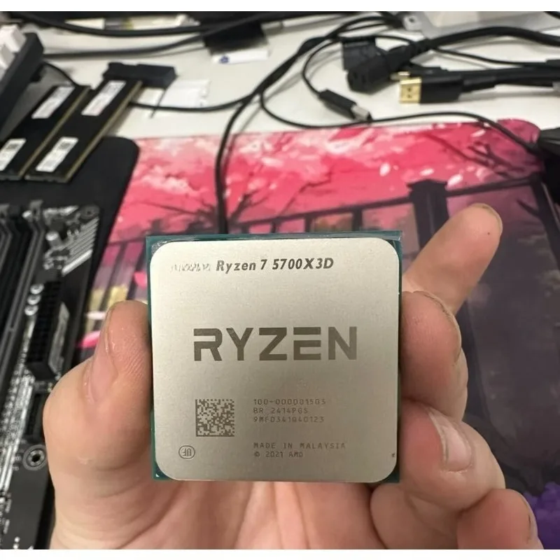 Core 16 Thread Desktop Processor New Bulk Ryzen 7 5700X3D 8