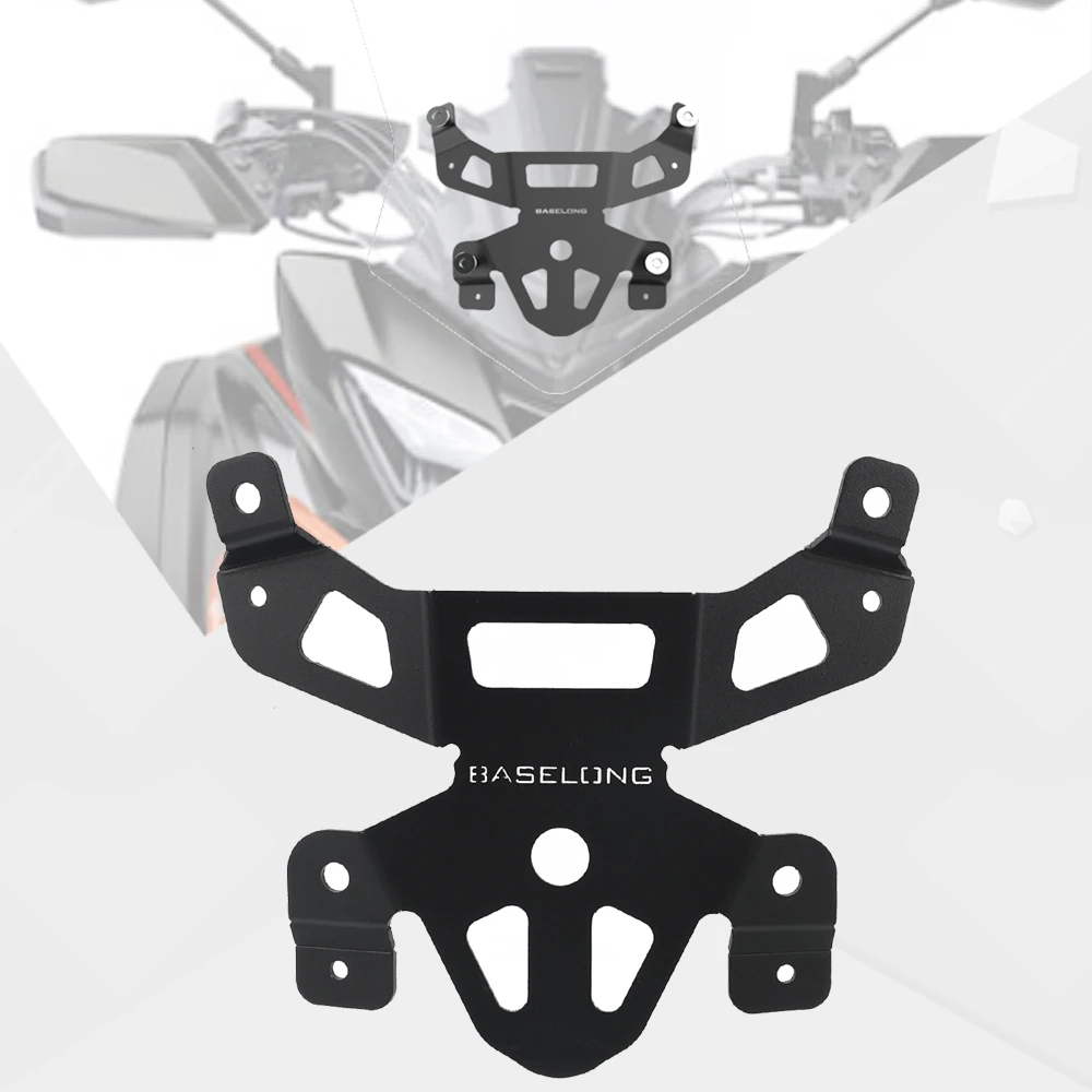 

For Yamaha Tracer 9 GT+ Front Windshield 30mm Heighten Bracket Tracer 9/900/GT 9 /GT 900GT 9GT 2021~2024 Windscreen Holder