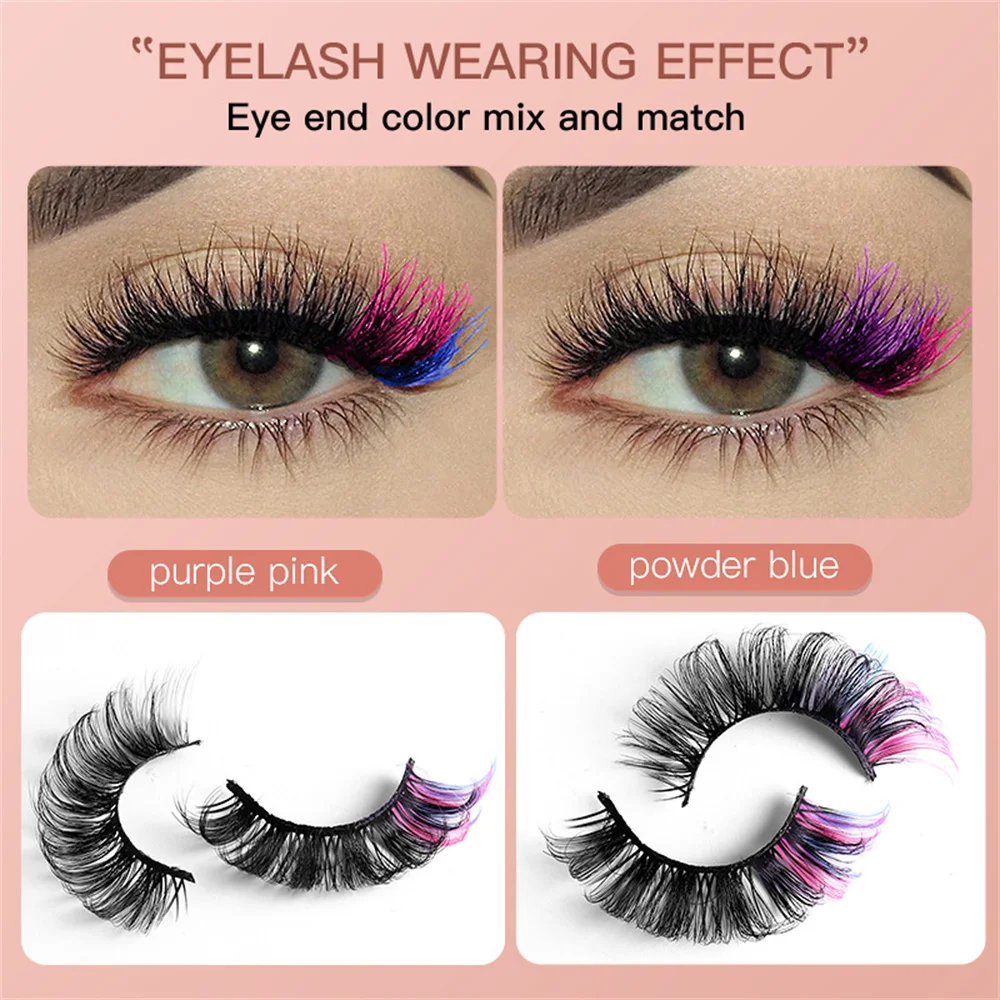 Fan Eyelashes With Delicate Packaging Size 16.5 9.5 1.5cm Makeup False Eyelashes Natural Eyelash Extension False Eyelashes