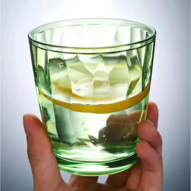 300Ml Acrylic Shatterproof Beer Mug Whiskey Roller Mug Reusable Dishwasher Safe Colored Clear Plastic Mug