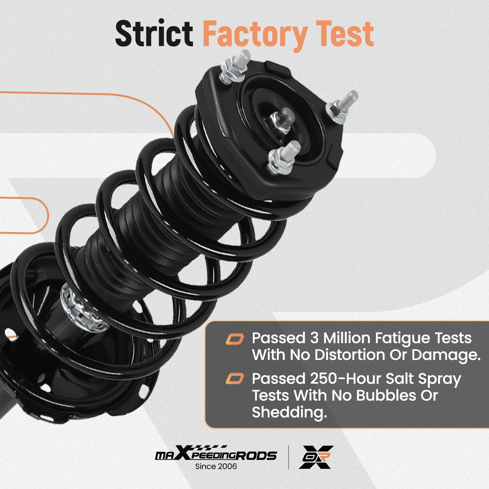 

Front & Rear Struts Coil Spring Assembly For 2008 2013 Toyota Highlander AWD