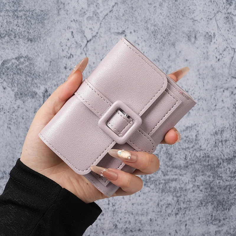 2025 New Wallet for Women, Short Style for Students, Simplified Korean Version for Women, Small Wallet for Women, Casual Carryin
