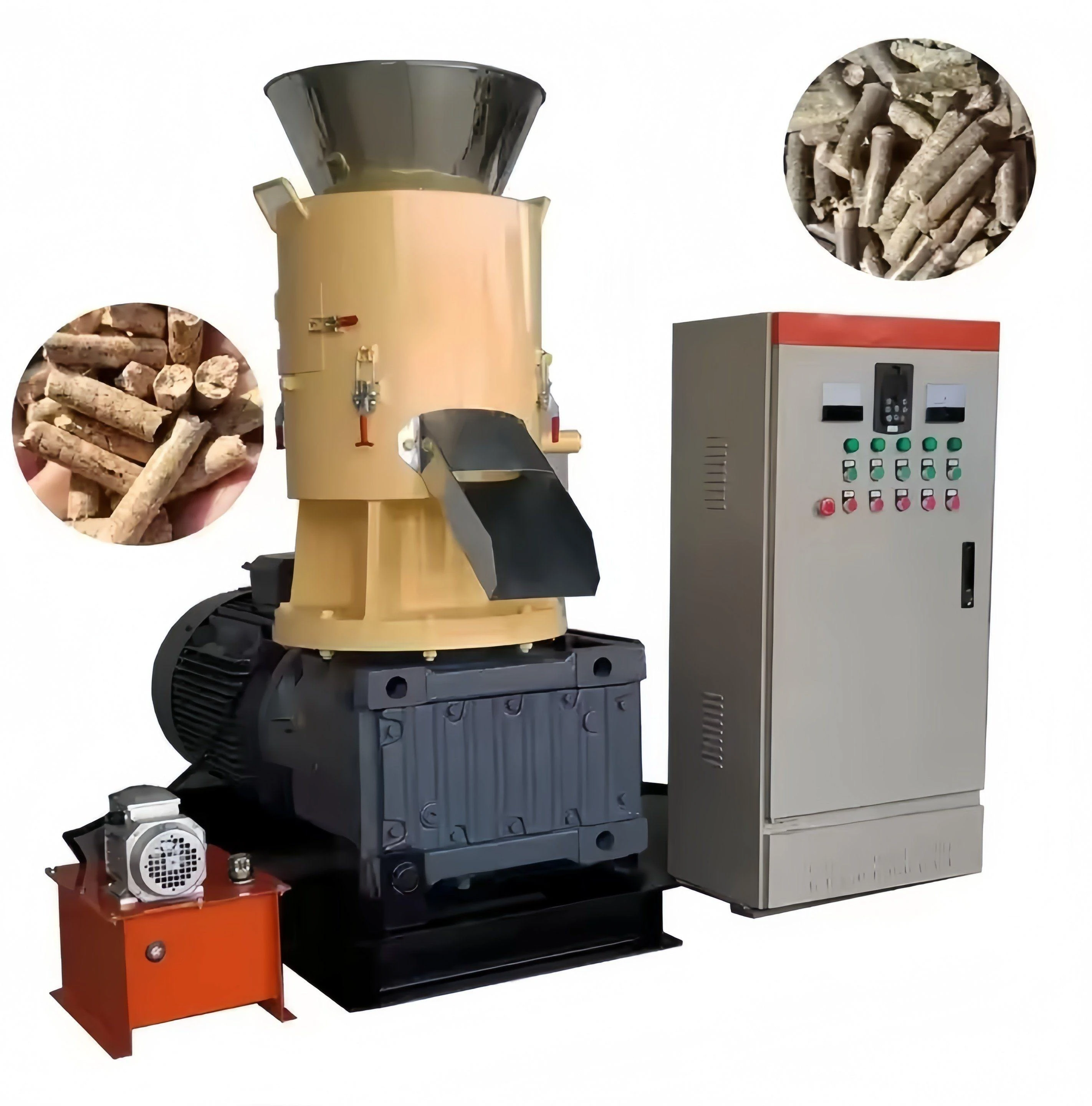 High Quality Diesel Wood Pellet Press Machine for Processing And Milling Wood Pellets