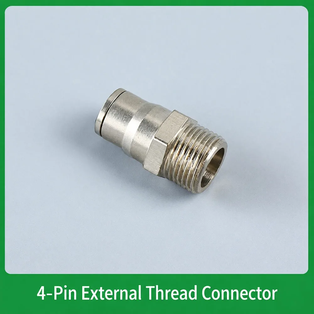 9.52mm High Pressure Misting System Connector Elbow Connector Atomizing Nozzle Adapter Nozzle Adapter Cross Connector