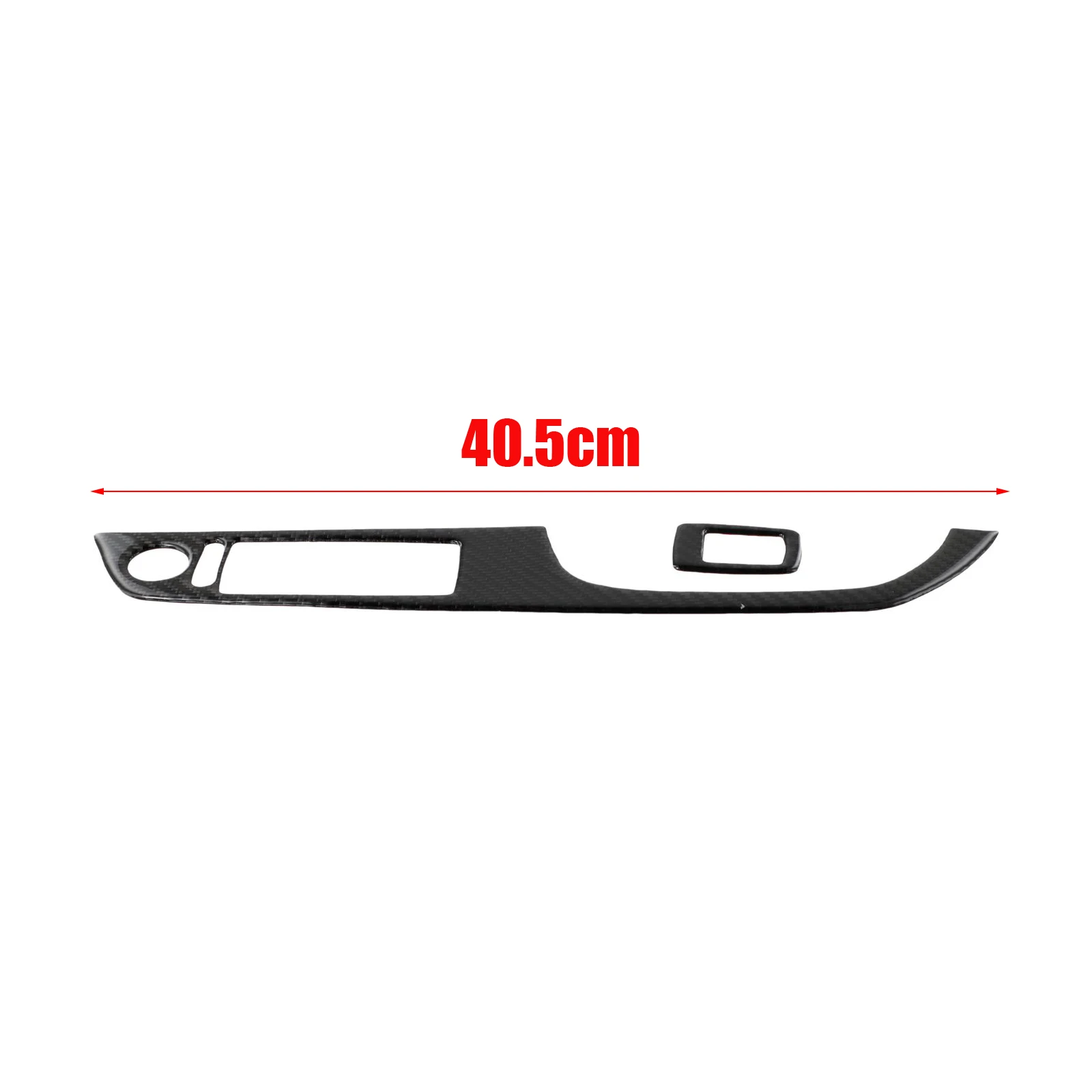 รถประตูหน้าต่างสวิทช์กรอบฝาครอบคาร์บอนไฟเบอร์ Molding สติกเกอร์ชุดสําหรับ BMW 3 Series E92 Coupe อุปกรณ์เสริม