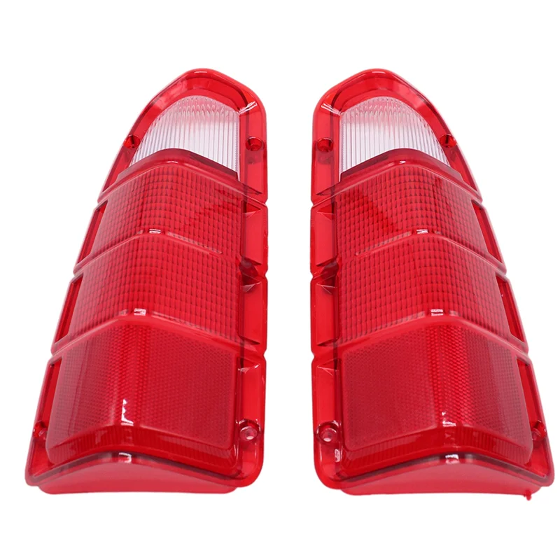 

Tail Light Lens Shell For 1972-1980 Dodge Truck / Power Wagon Tail Light Lens Only Pair LH RH Left + Right-A28K