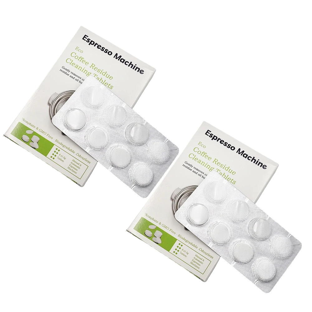 Espresso Machine Cleaning Tablets 2 X 8 Pieces (16 Pieces) For Breville For Sage  Espresso Machines Cleaning Spare Parts