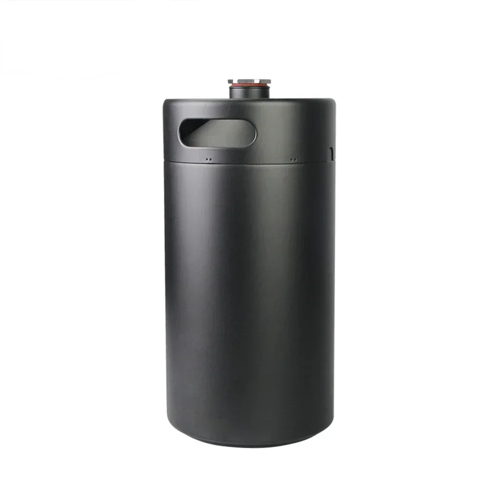 Beer Barrel Mini Keg,Matte Black Home Brewery Brewing Craft Beer Equipment Portable Home Camping Picnic