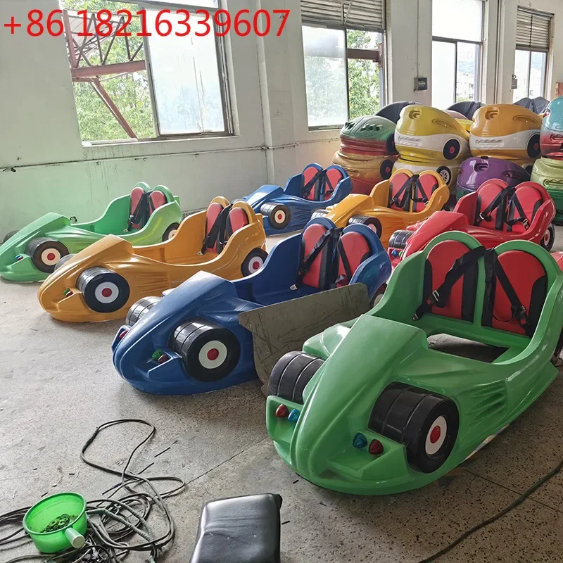 New children's bumper car square double amusement equipment park crazy racing parent-child electric battery toy car