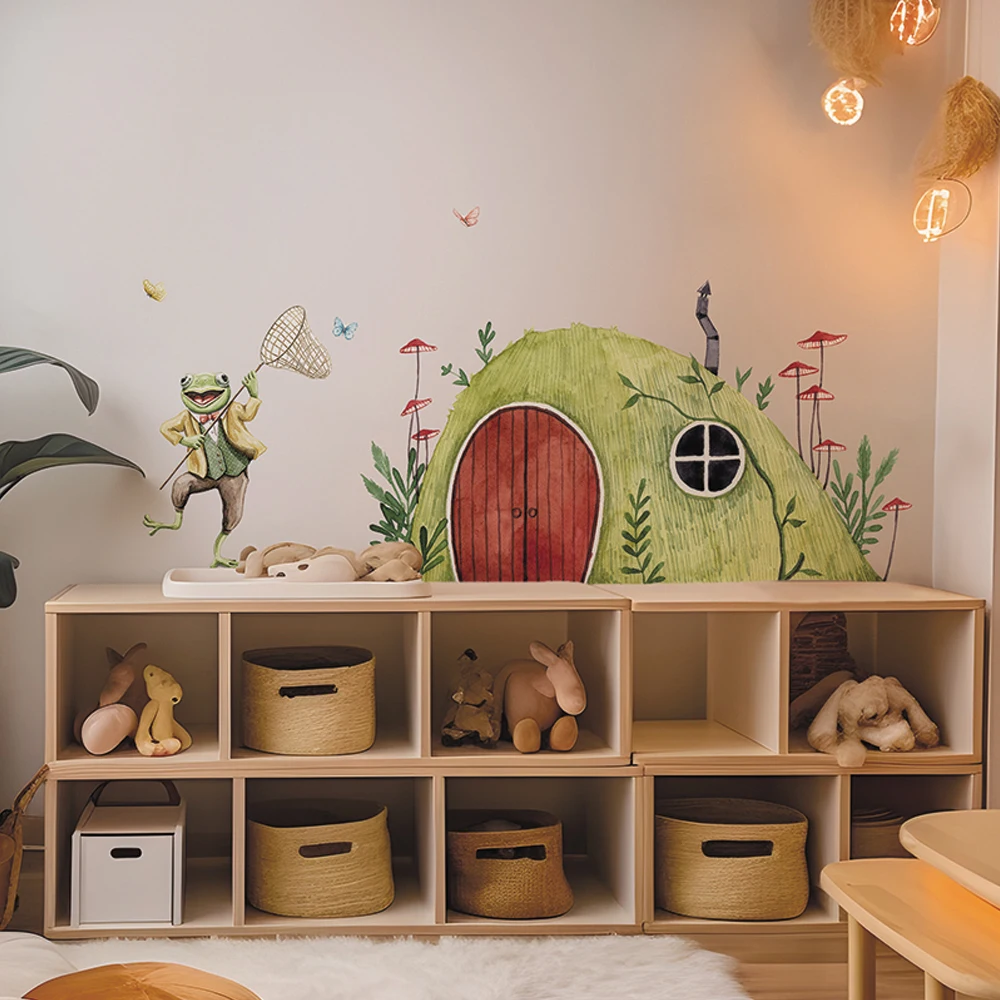 Boho Fabric Mushroom House  An - đánh giá và giá Baby Nursery Fabric