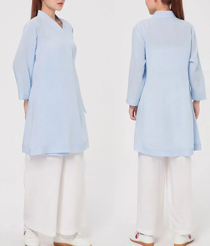 

Льняные костюмы высшего качества Wudang Tai Chi Taiji, одежда для ушу, униформа для боевых искусств кунг-фу