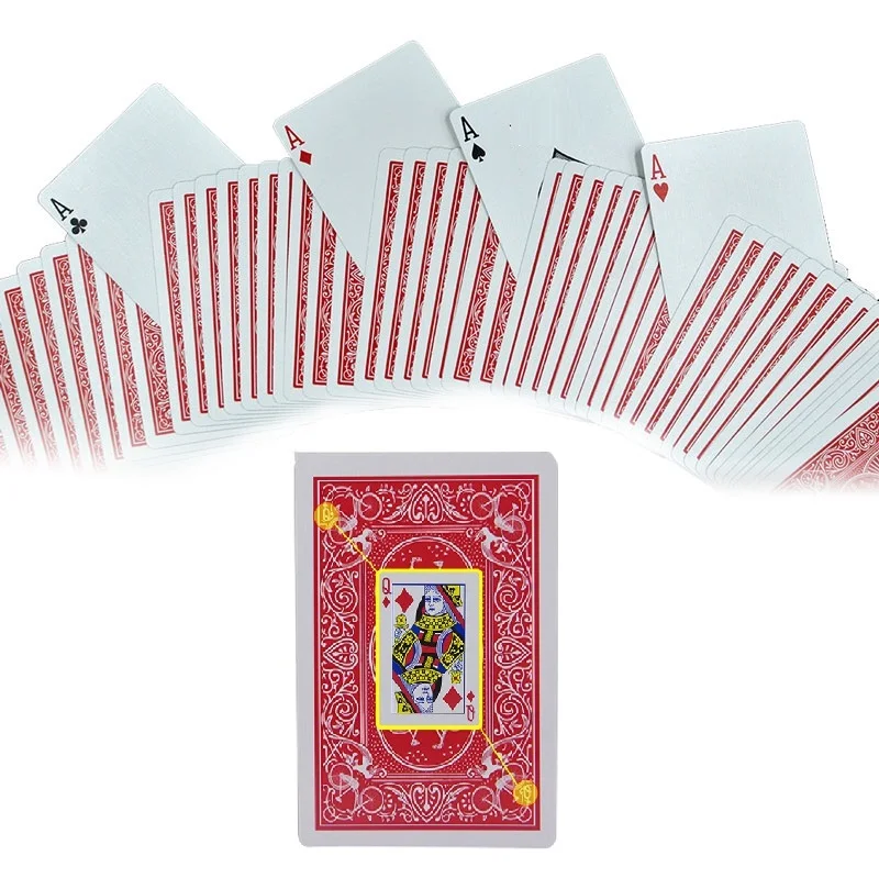 Magic Cards Marked Stripper Deck Playing Cards Poker Magic Tricks Close-up Street Magic Trick Kid Child Puzzle Toy