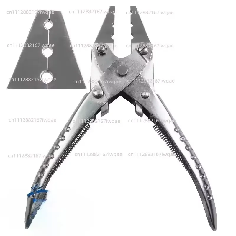 Key shaft rod tube shrink mouth parallel clamp repair tools Saxophone flute clarinet Parallel Swedging Pliers repair tool