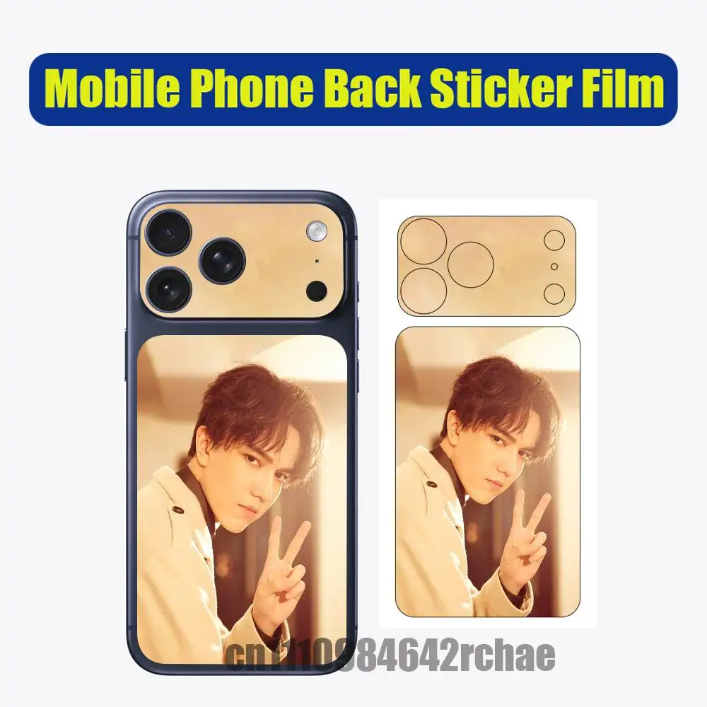 For iPhone 17 Pro Max Decal Skin Wrap DIY Custom Films Stickers Cover Singer D-Dimash K-Kudaibergen Phone Back Film Sticker
