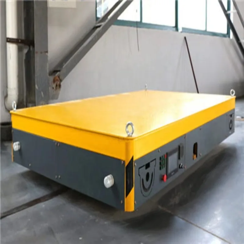 【شعبية】 تسليم الخدمات اللوجستية للمستودعات Agv Cargo لوجستيات المركبات الآلية التحكم عن بعد النقل عربة مسطحة غير مطروقة