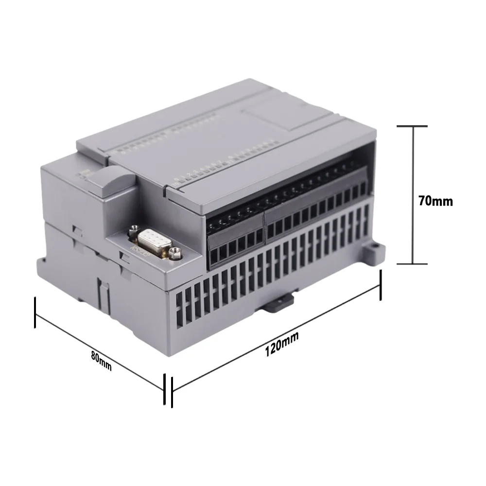 لوحة تحكم صناعية PLC FX1N-32MR وحدة تحكم قابلة للبرمجة للتحكم في الطيران لوحة تحكم PLC المحلية