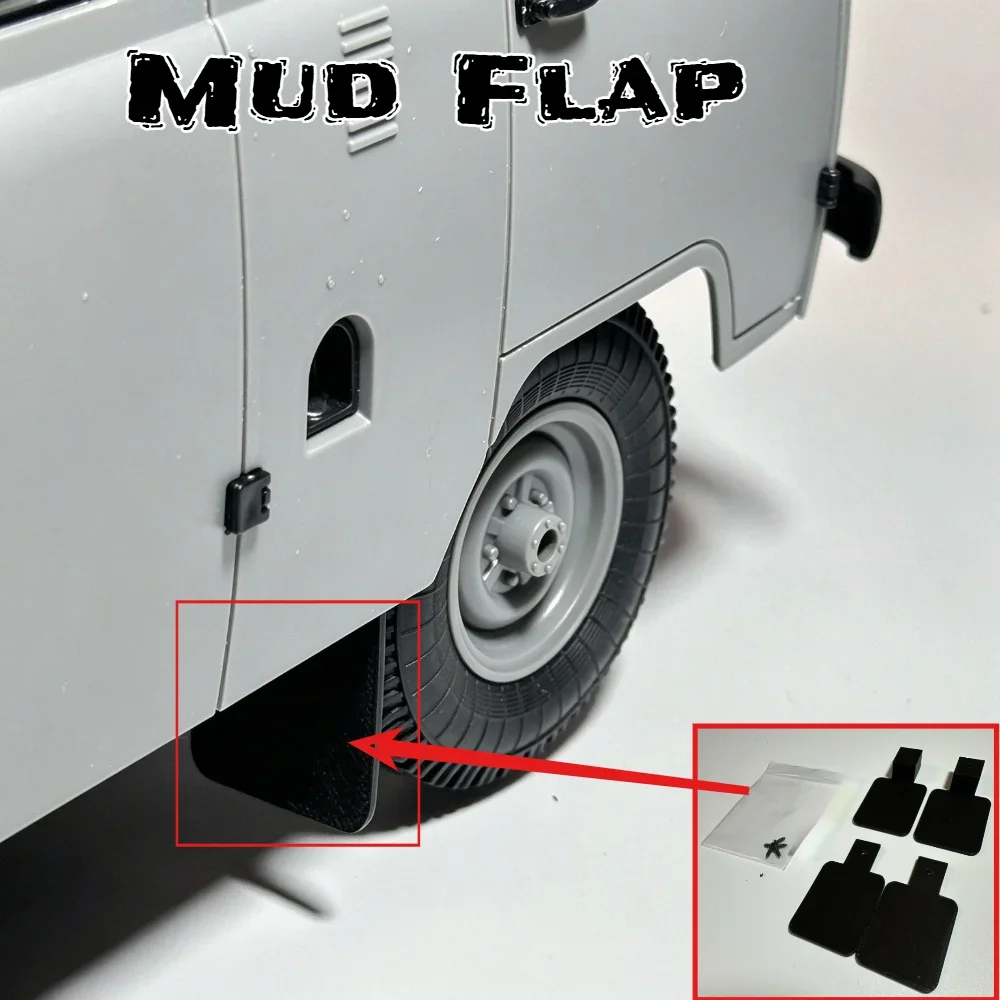 RC Crawler Mod Part for WPL C104 1/12 Scale Soft Silicone Mud Guard custom size RC Model Car Fender Upgrade Accessory