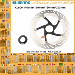 SHIMANO Center Lock Disc Rotor DEORE XT RT-MT800 CL800 140 mm 160mm 180mm 203mm Hydraulic Brake Disc Rotor