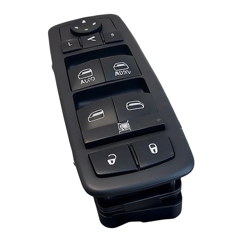 OEM 68141890AA Black Window Regulator Switch Wear-resistant Material Impact-resistant Design For Driver Side Window