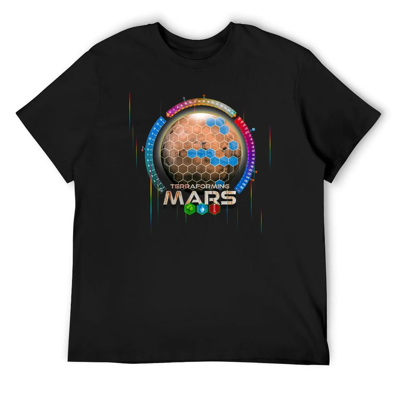 Terraforming Mars Inspired T-Shirt new edition plain mens graphic t-shirts