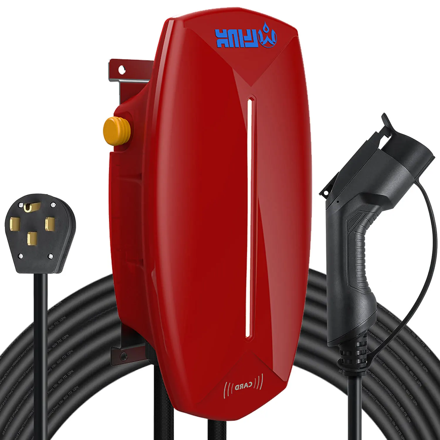 

Olink Ev Charger J1772 Type 1 Level 2 32a 40a 7kw 11kw Electric Car Charger Ev Wallbox Charging Station