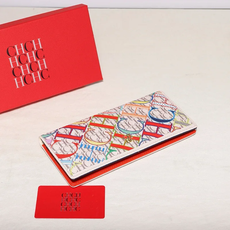 حامل بطاقة العلامة التجارية الفاخرة الموضة طبقة بطاقة متعددة مواد عالية الجودة سستة 2025 الاتجاه الجديد محفظة رائعة