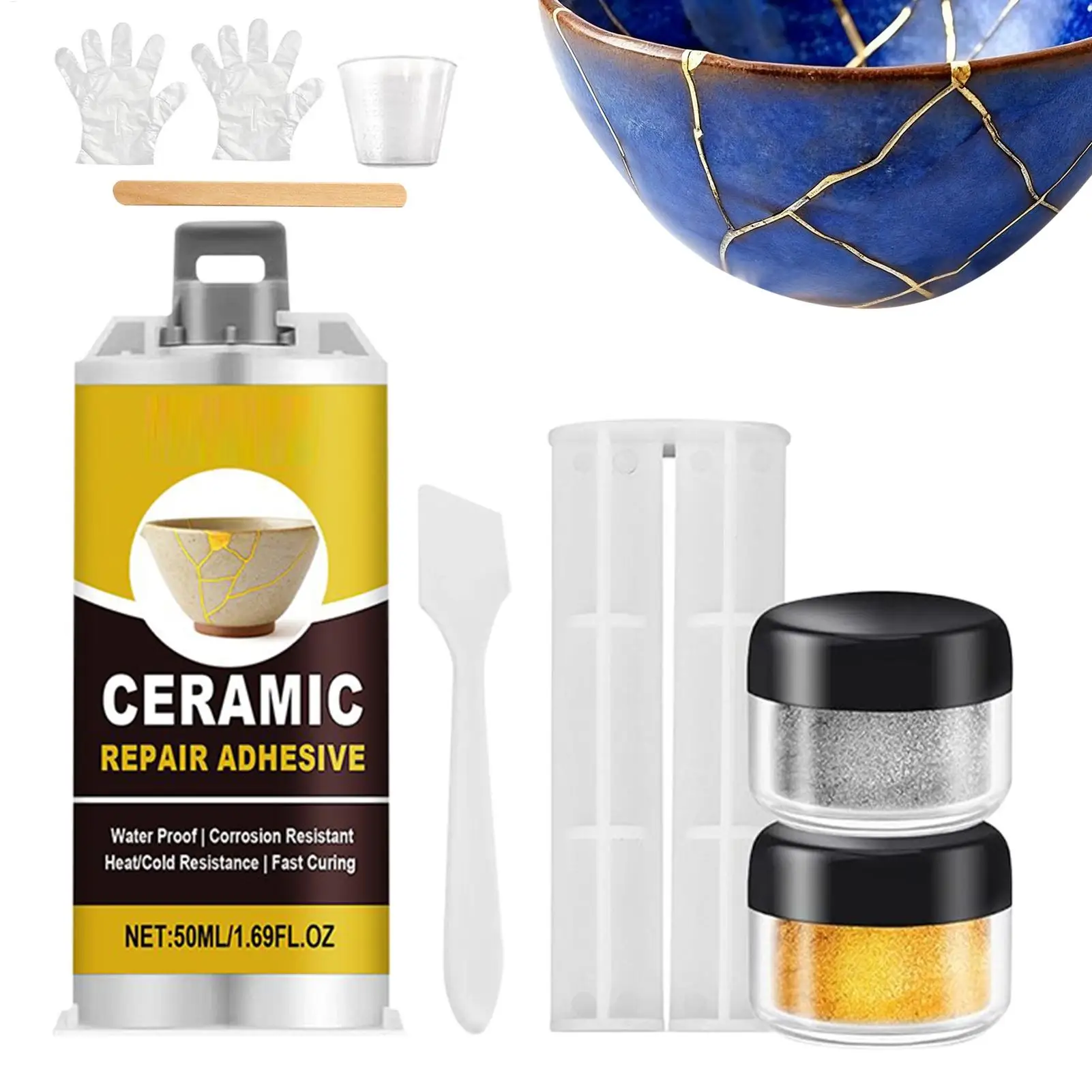 kit-de-reparo-de-ceramica-50ml-cola-segura-para-alimentos-kit-adesivo-a-prova-d'agua-para-vasos-esculturas-tigela-estatuetas-de-placa-de-vaso-sanitario