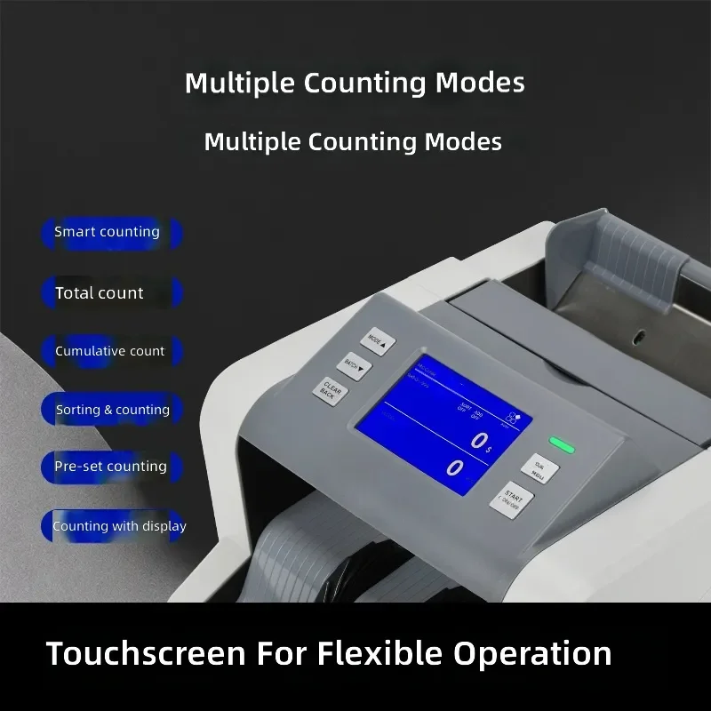 for  P80 Foreign Currency Banknote Counting Machine Multi-currency Small Banknote Detector US Dollar Euro