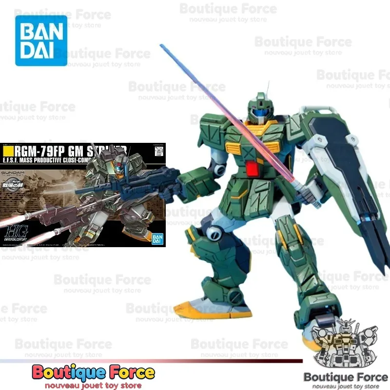 

Коллекционная сборная модель Bandai Gundam RGM-79FP GM Striker HGUC 1/144 для фанатов, детей и взрослых. Официальный продукт.