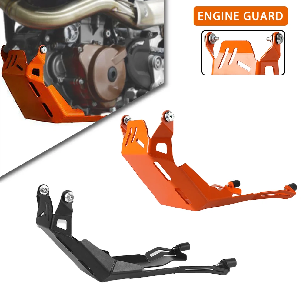 Motorcycle Accessories Skid Plate Bash Frame Guard engine Frame Cover Protector For KTM 690 SMC / R / Enduro 2008 - 2024 2025