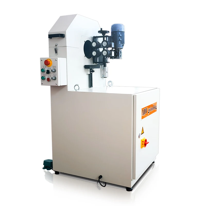 Edelstahl-Poliermaschine für gebogenes Rohr, Rohrbandschleifer für die Spiegelabschluss