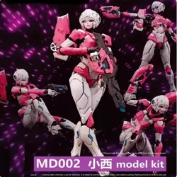 MD002 Arcee Transformation Autobot Assembly Model Mech Model