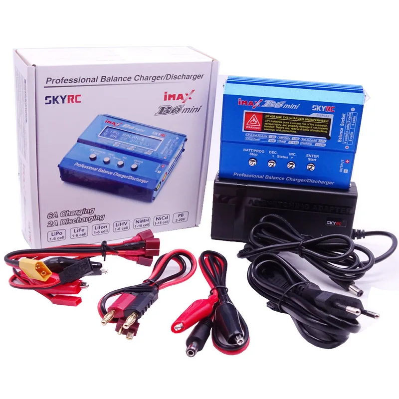 Original SKYRC IMAX B6 60W MINI Balance Charger Professional Discharger for RC Helicopter Toys SPORT Battery Drone Charging