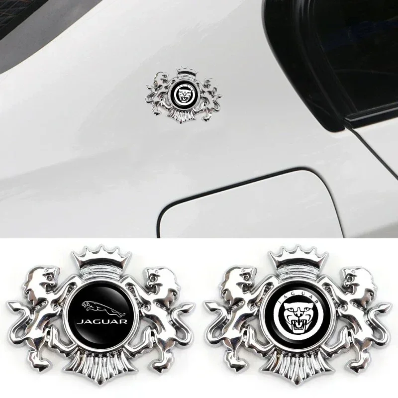 

3D Metal Lion Emblem Car Rear Trunk Body Sticker For Jaguar XF XJ XE XK F-Type X-Type F-Pace I-Pace E-Pace XKR XFL XJS