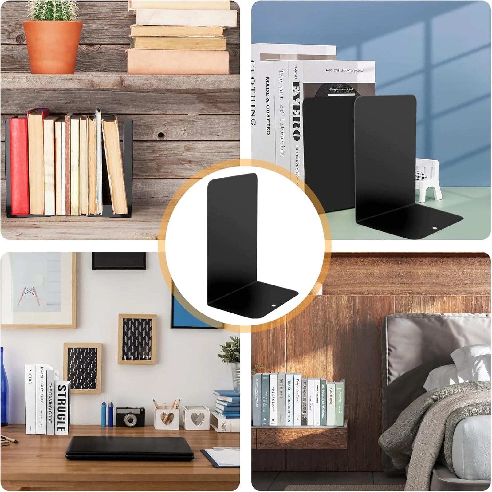 

Сверхмощные держатели для книг, невидимые перегородки для книжных полок, декоративные для офисного рабочего стола, темп