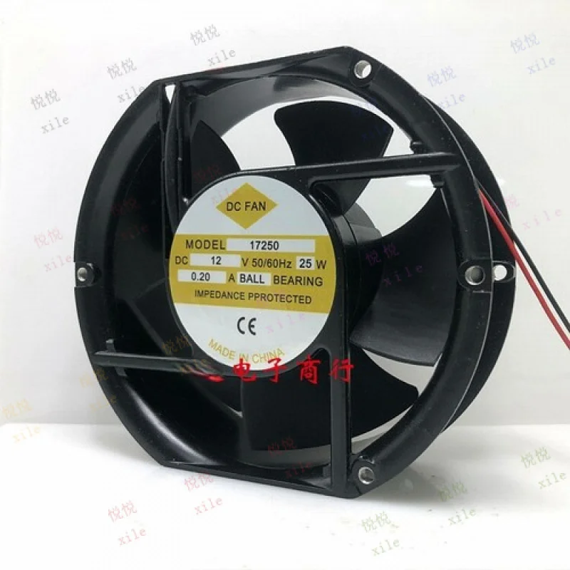 L+ for DC FAN 17250 12V 0.20A 25W 17CM inverter cooling fan