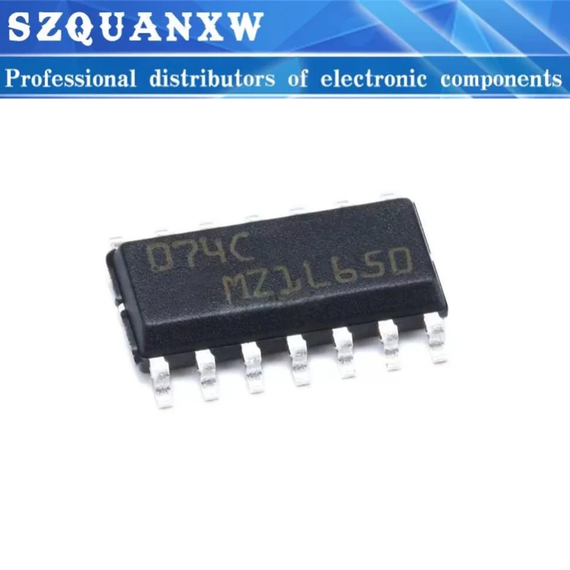 20pcs TL074C TL074CDR TL074 SOP-14 วงจรขยายสัญญาณ-Op Amps Quad เสียงต่ํา JFET 100% ใหม่เดิม