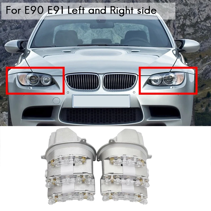 

New For-BMW E90 E91 LCI 328I 335I M3 LED Turn Signal Bulb Diode Indicator Module Left And Right 63127245813 63127245814