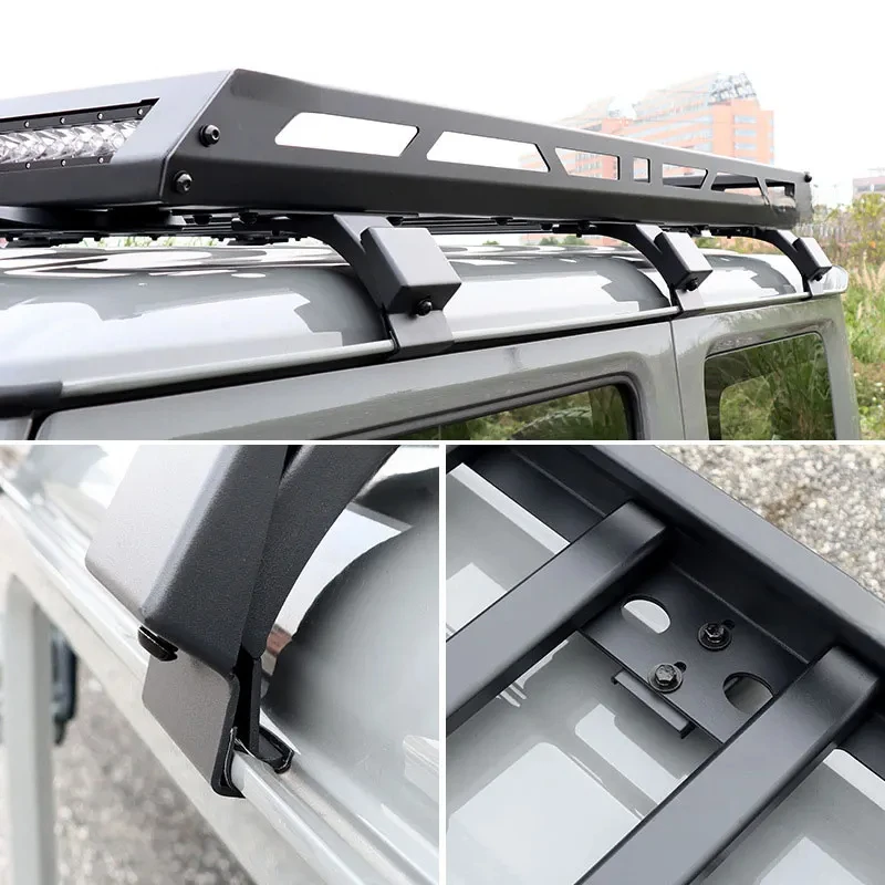 High Quality Aluminum Offroad Roof Rack Box With Spotlights