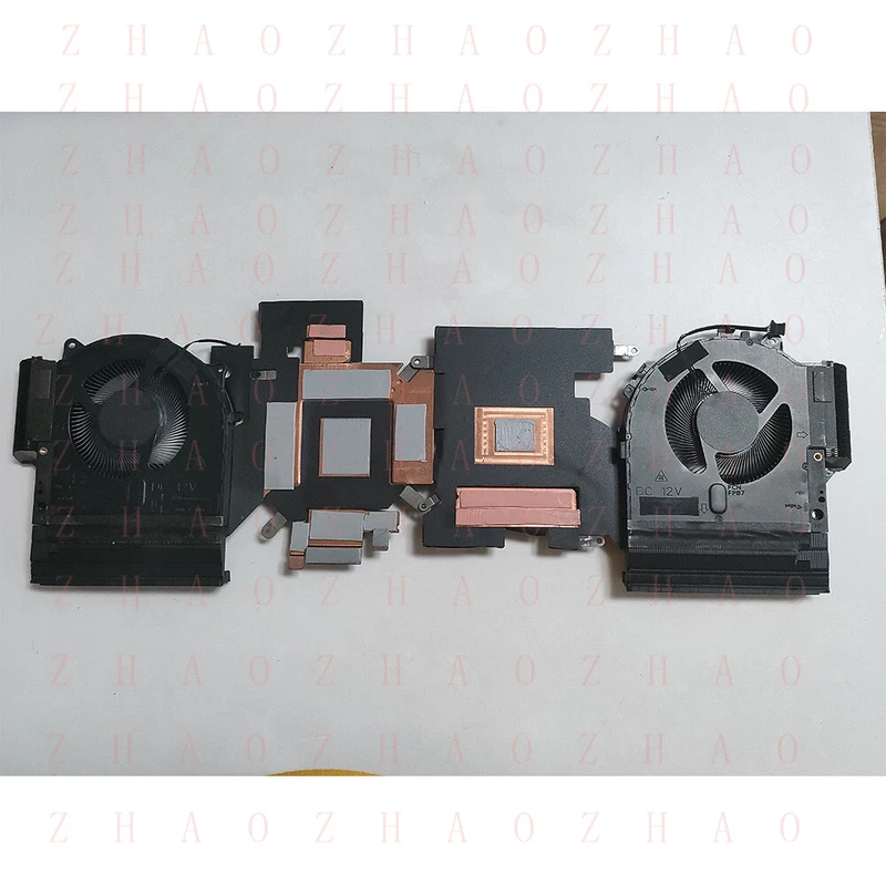 L+ Laptop CPU GPU Cooling Heatsink with Fan DC 12V For Dell Alienware M17 R5 0KDKNW