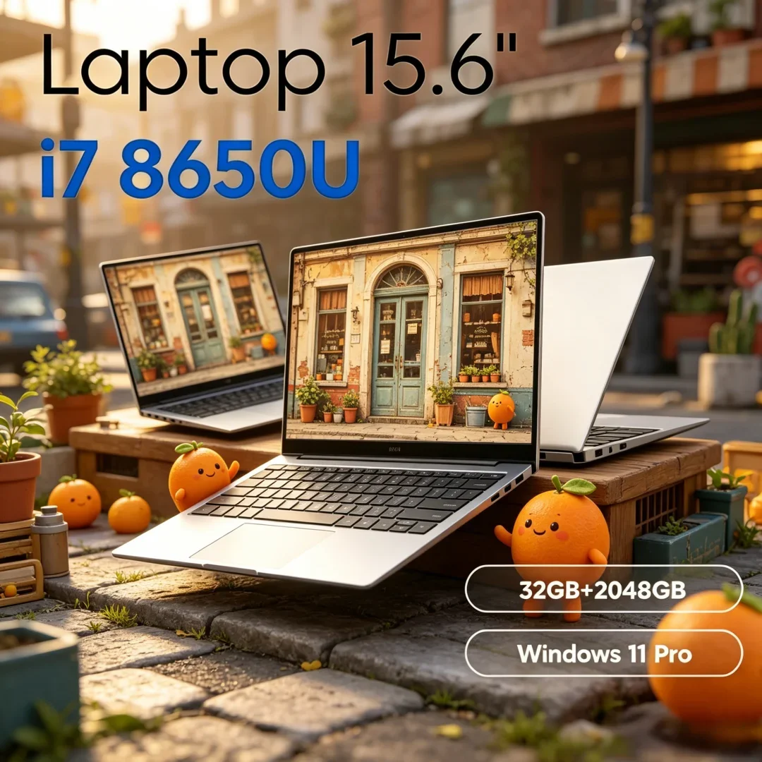 

Prismatic 2026 Futuristic Exquisitely‑Lean 15.6" Laptop Intel Core I7‑8650U Windows 11 Pro 32GB RAM 2TB M.2 SSD – Pivotal