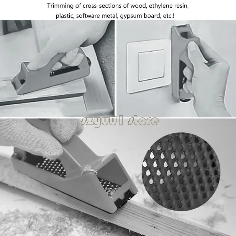 4X7A 수동 가장자리 피니셔 목재 플라스틱 건식 벽의 정확한 트리밍을 위한 편안한 그립