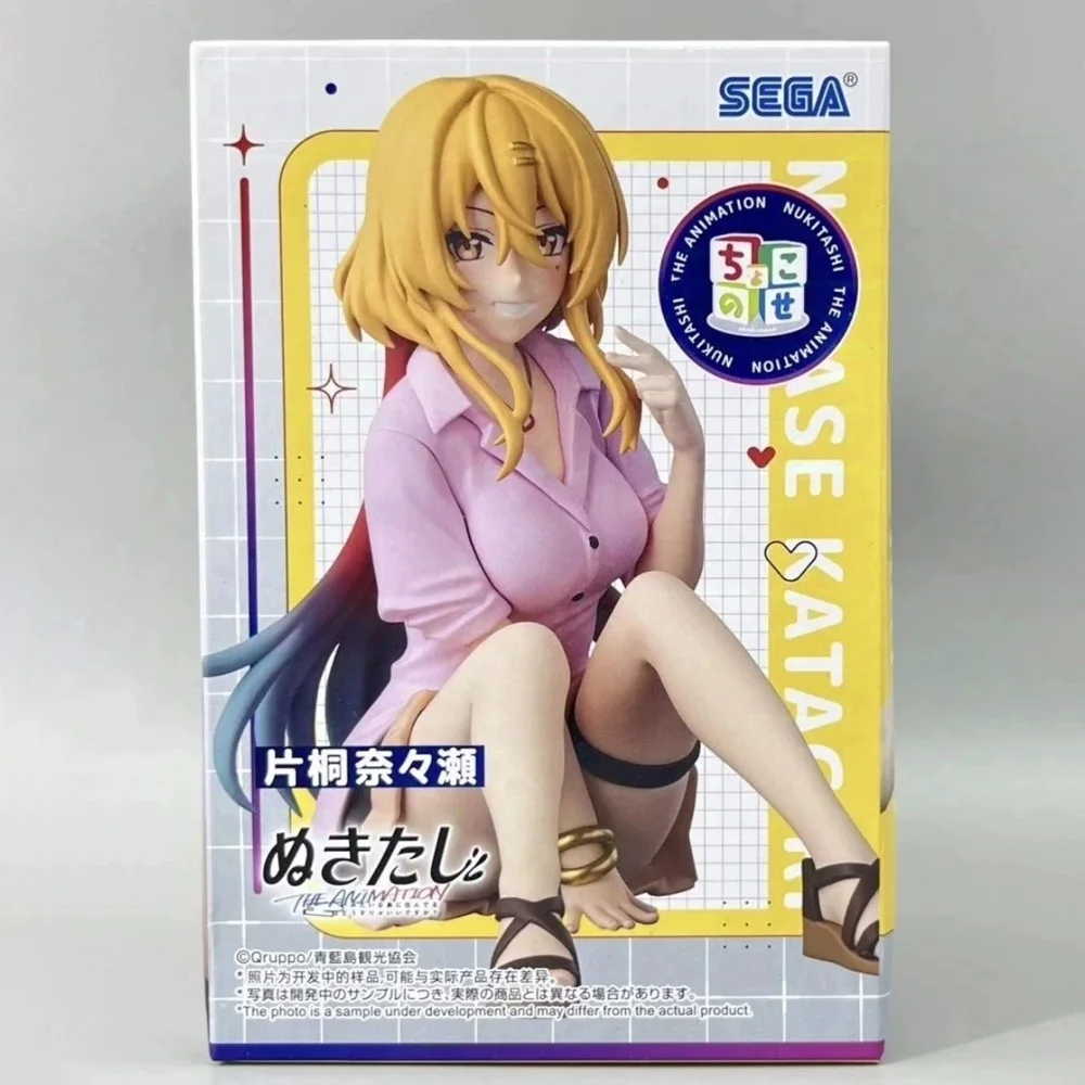 متوفر سيجا الأصلي حقيقية أنيمي Nukitashi الرسوم المتحركة قسط PM Chokonose الشكل Katagiri Nanase 9 سنتيمتر لعبة مجسمة هدية عيد الميلاد