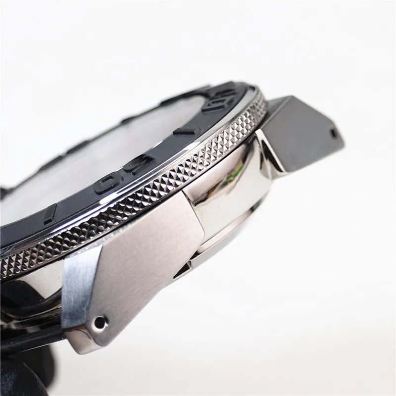 Yacht Design 43mm 316L Steel Watch Case Ceramics Insert Bezel Sapphire Glass 10ATM Waterproof for NH35/NH36 Movement seiko mod