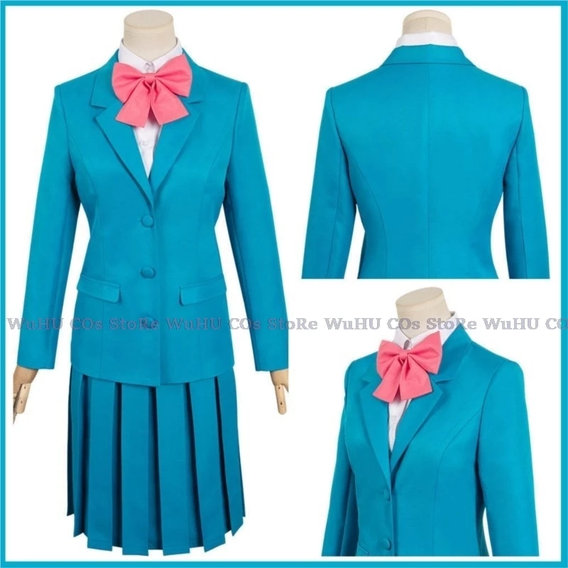 Anime Kimi Mi Todoke Season 3 Kuronuma Sawako Cosplay Costume From Me To You Season Wig JK School Uniforms Woman Lovely Suit