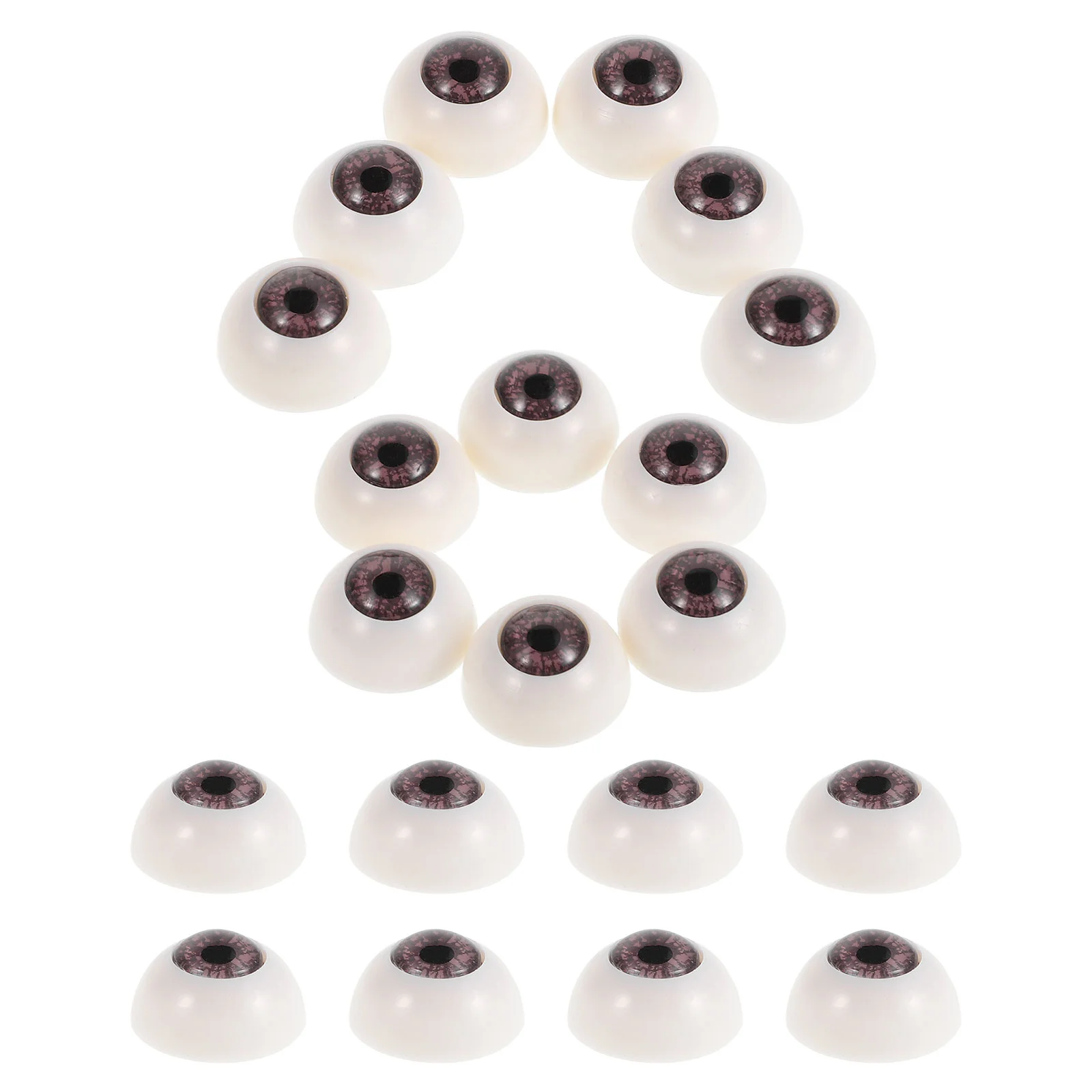 

10 Pair Toy Eyes Plastic Puppet Animal Craft for Figurine Animals Fake Eyeballs Manual