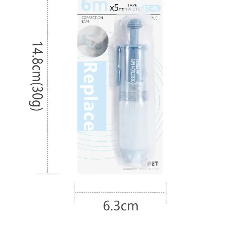 One Pack Durable Tape Design Bifacial Recyclable Plastic Learning Essential for Pupils Bind High Dot Pen